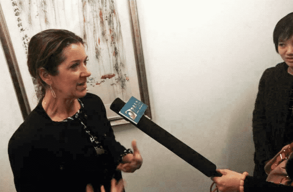 china-07 Victoria Hislop interview for STV ( Art & Culture Channel), China